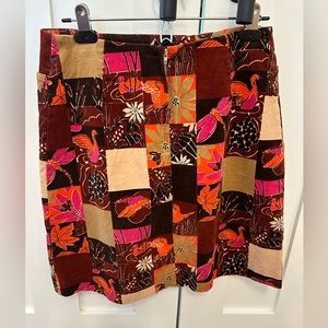 Lilly Pulitzer Saranac Vintage Pinwale Corduroy Skirt